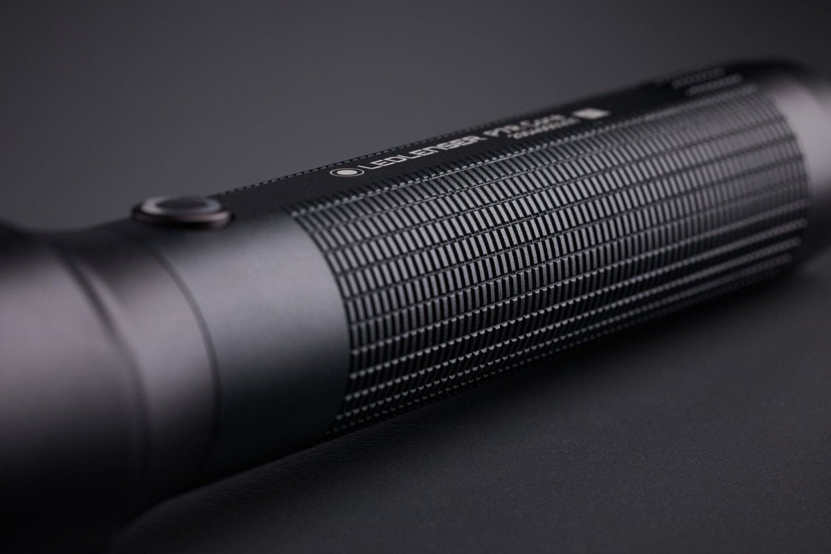 Led Lenser P7R Core Portable Electric Flashlight | The Bike Affair