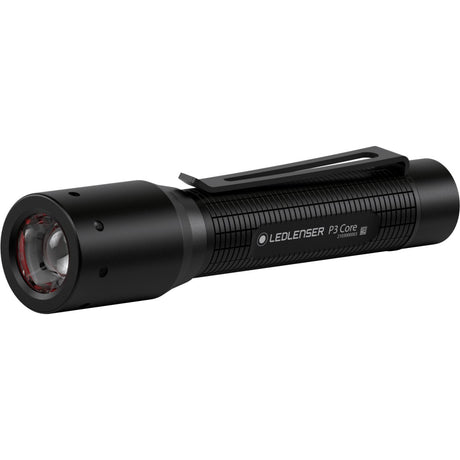 Ledlenser P3 Core Portable Electric Flashlight | The Bike Affair