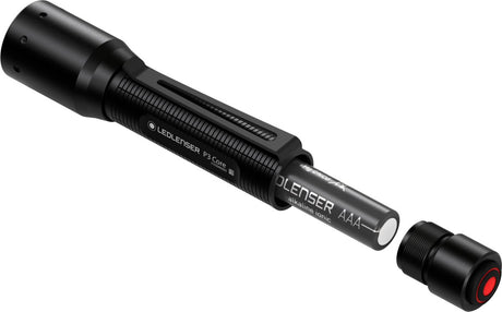 Ledlenser P3 Core Portable Electric Flashlight | The Bike Affair