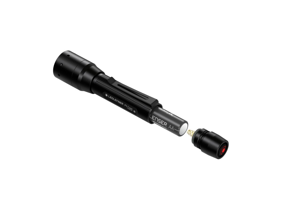 Ledlenser P5 Core Portable Electric Flashlight | The Bike Affair