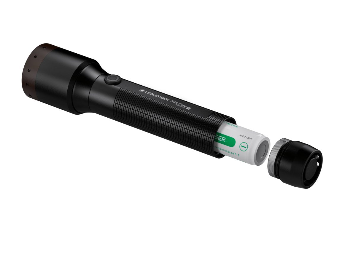 Ledlenser P6R Core Portable Electric Flashlight | The Bike Affair