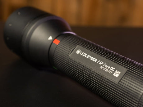 Ledlenser P6R Core QC Portable Electric Flashlight | The Bike Affair