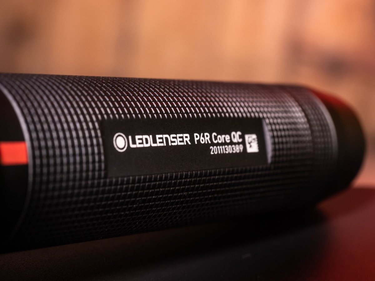 Ledlenser P6R Core QC Portable Electric Flashlight | The Bike Affair