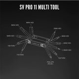 Lezyne SV Pro 11 Multitool (11 Functions) | The Bike Affair