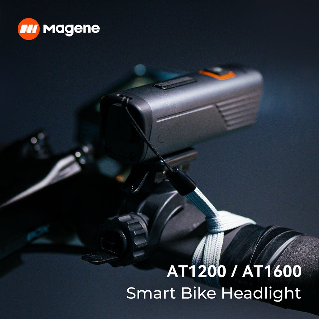 Magene AT1200 Smart Head Light | The Bike Affair