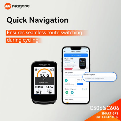 Magene C506 GPS Bike Computer | The Bike Affair