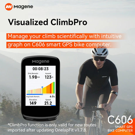 Magene C606 GPS Bike Computer | The Bike Affair