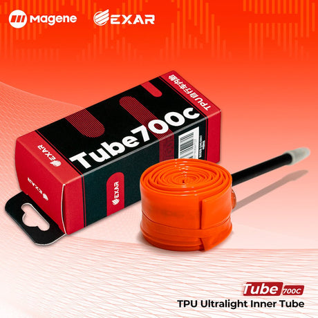 Magene EXAR 700x23 - 28c Ultralight TPU Inner Tube | The Bike Affair