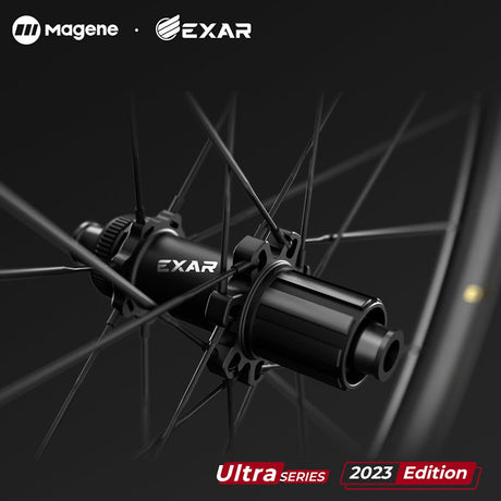 Magene Exar Ultra DB405 Disc Brake Carbon Wheelset - 40/45mm | The Bike Affair