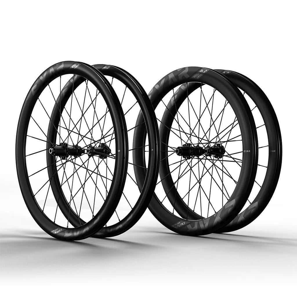 Magene Exar UltraDark DB405 Disc Brake Carbon Wheelset - 40/45mm | The Bike Affair