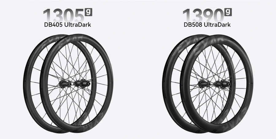 Magene Exar UltraDark DB405 Disc Brake Carbon Wheelset - 40/45mm | The Bike Affair