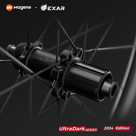 Magene Exar UltraDark DB508 Disc Brake Carbon Wheelset - 50/58mm | The Bike Affair