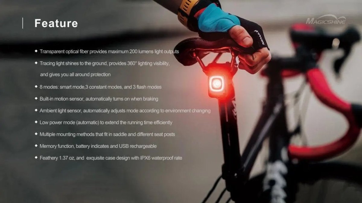 Magicshine Seemee 200 Tail Light | The Bike Affair