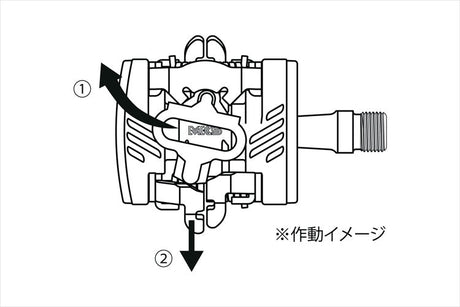 MKS US - S Clipless SPD Pedals | The Bike Affair