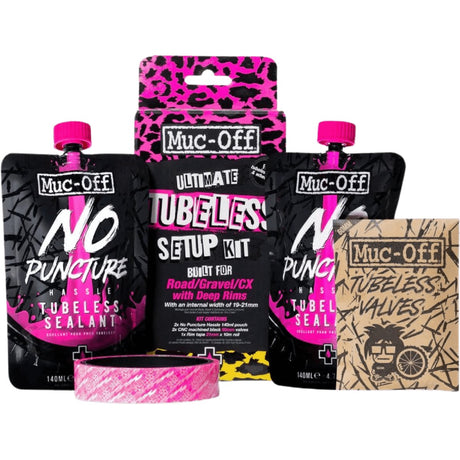 Muc-Off Ultimate Tubeless Setup Kit - Road 60mm | The Bike Affair