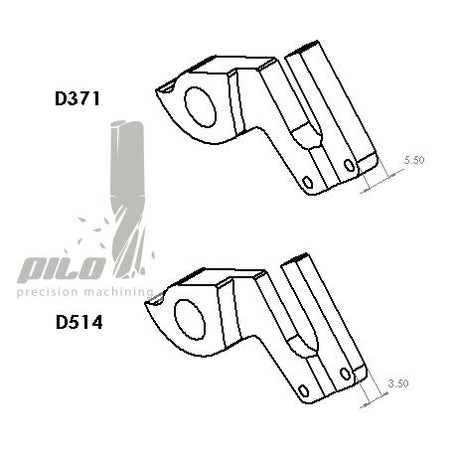 Pilo D514 Derailleur Hanger for BMC | The Bike Affair