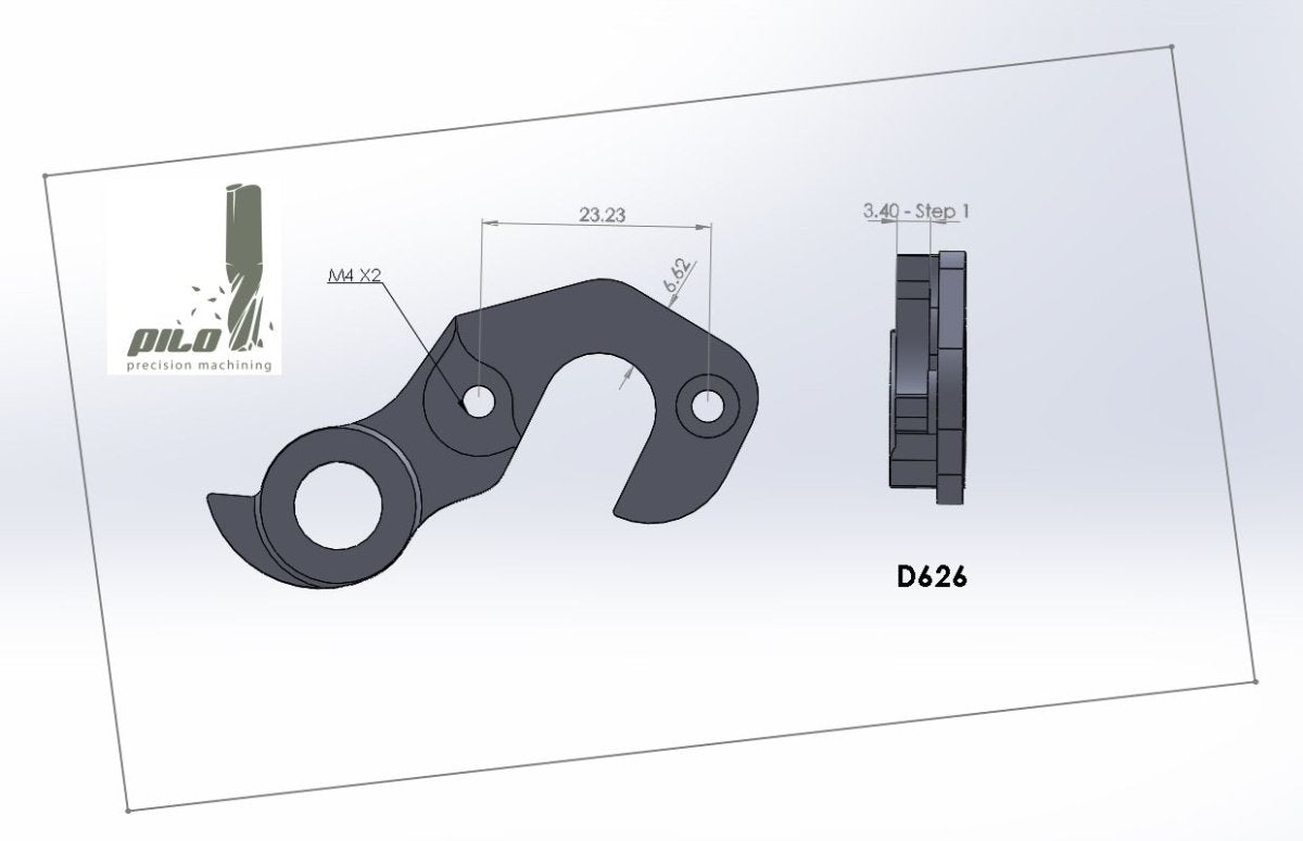 Pilo D626 Derailleur Hanger for Colnago | The Bike Affair