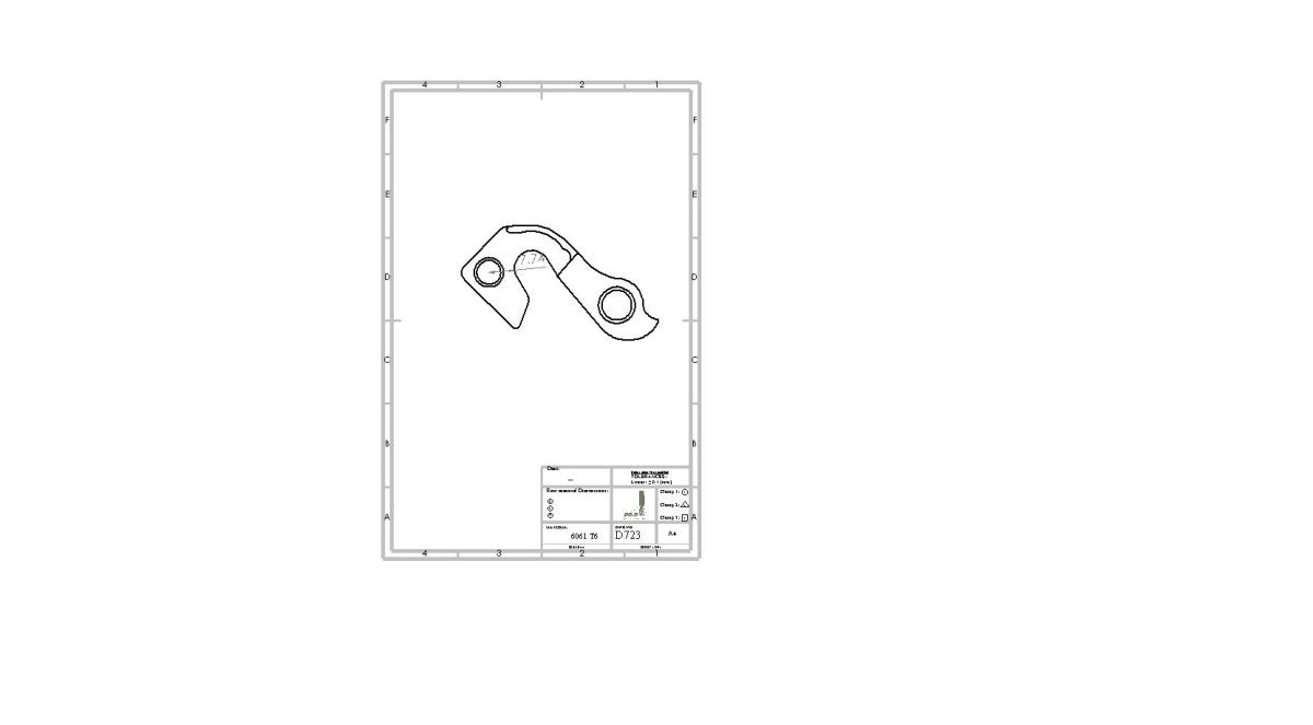 Pilo D723 Derailleur Hanger for GT | The Bike Affair