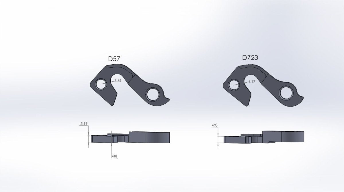 Pilo D723 Derailleur Hanger for GT | The Bike Affair