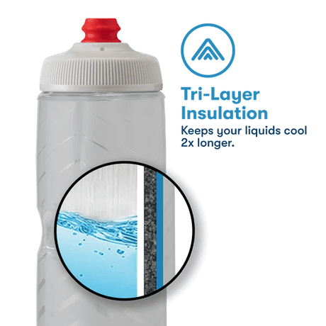 Polar Bottle Breakaway Insulated Jersey Knit Bottle | The Bike Affair