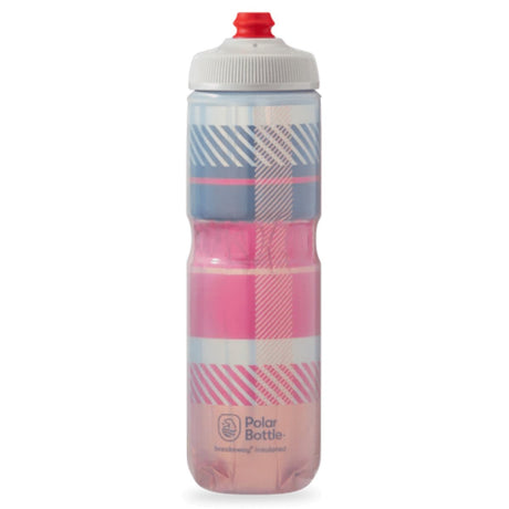 Polar Bottle Breakaway Insulated Tartan 24oz Bottle | The Bike Affair