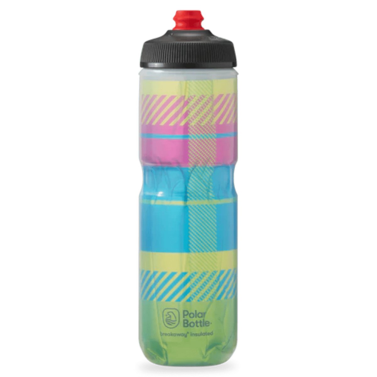 Polar Bottle Breakaway Insulated Tartan 24oz Bottle | The Bike Affair