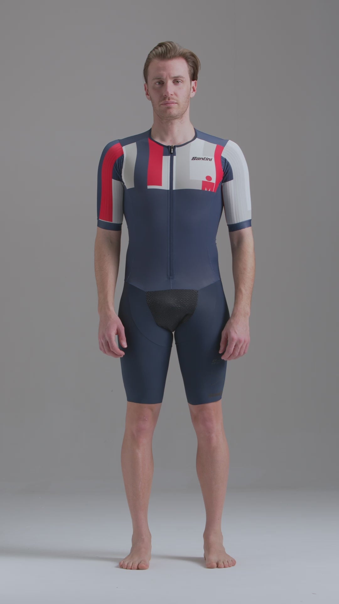 Santini Ironman Aahonoui Short Sleeve Trisuit