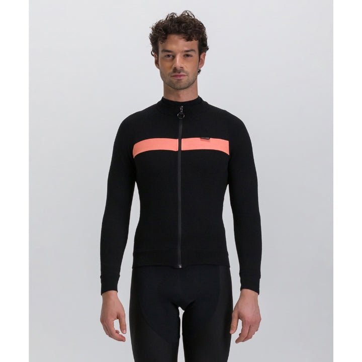 Santini Adapt Wool Long Sleeve Jersey | The Bike Affair