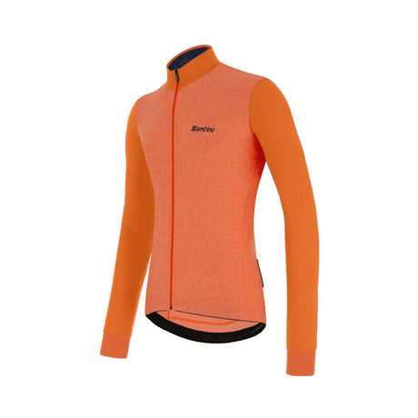 Santini Colore Puro Thermal Long Sleeve Jersey | The Bike Affair