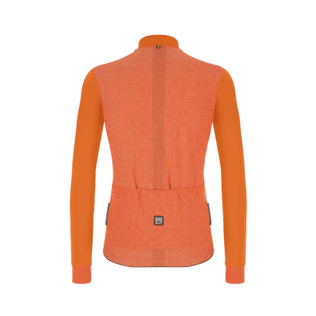 Santini Colore Puro Thermal Long Sleeve Jersey | The Bike Affair