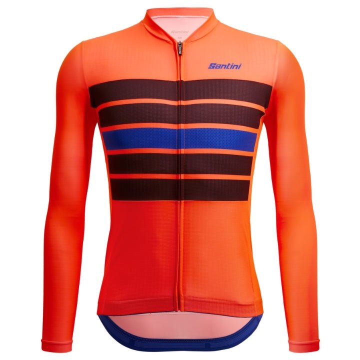 Santini Eco Sleek Bengal Long Sleeve Jersey | The Bike Affair