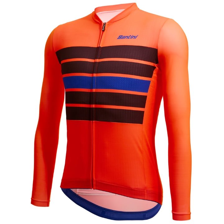 Santini Eco Sleek Bengal Long Sleeve Jersey | The Bike Affair