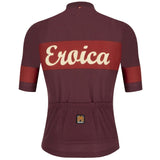 Santini Eroica Ruby Wool Jersey | The Bike Affair