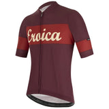 Santini Eroica Ruby Wool Jersey | The Bike Affair