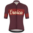 Santini Eroica Ruby Wool Jersey | The Bike Affair