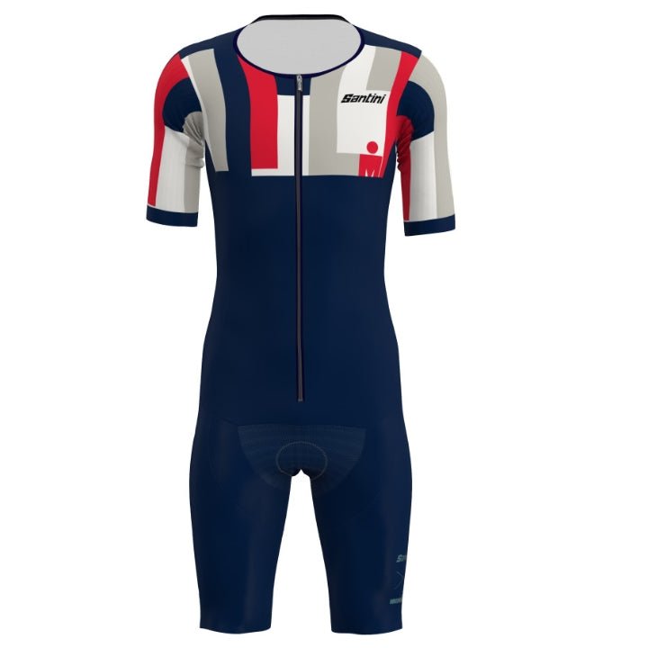 Santini Ironman Aahonoui Short Sleeve Trisuit | The Bike Affair