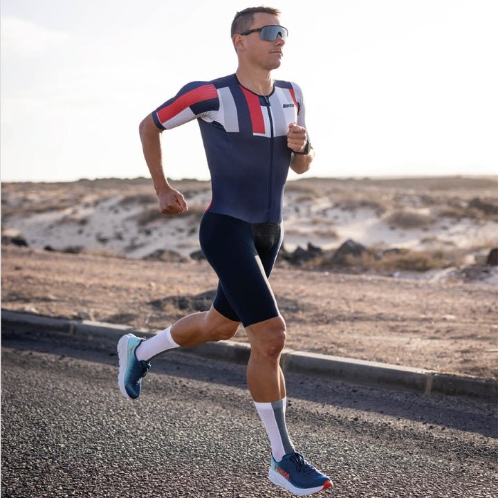 Santini Ironman Aahonoui Short Sleeve Trisuit | The Bike Affair