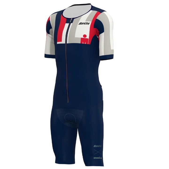 Santini Ironman Aahonoui Short Sleeve Trisuit | The Bike Affair