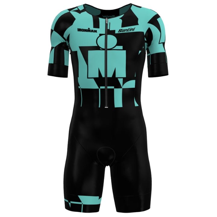 Santini Ironman Enigma Short Sleeve Trisuit | The Bike Affair