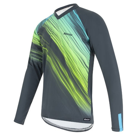 Santini MTB Sasso Thermal Long Sleeve Jersey | The Bike Affair