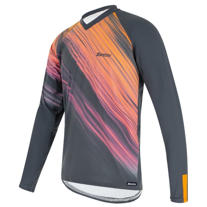 Santini MTB Sasso Thermal Long Sleeve Jersey | The Bike Affair