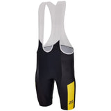 Santini TDF Fan Line Overall Leader Bibshorts | The Bike Affair