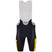 Santini TDF Fan Line Overall Leader Bibshorts | The Bike Affair