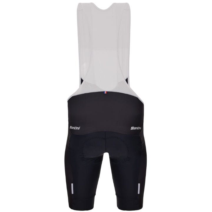 Santini TDF Fan Line Overall Leader Bibshorts | The Bike Affair