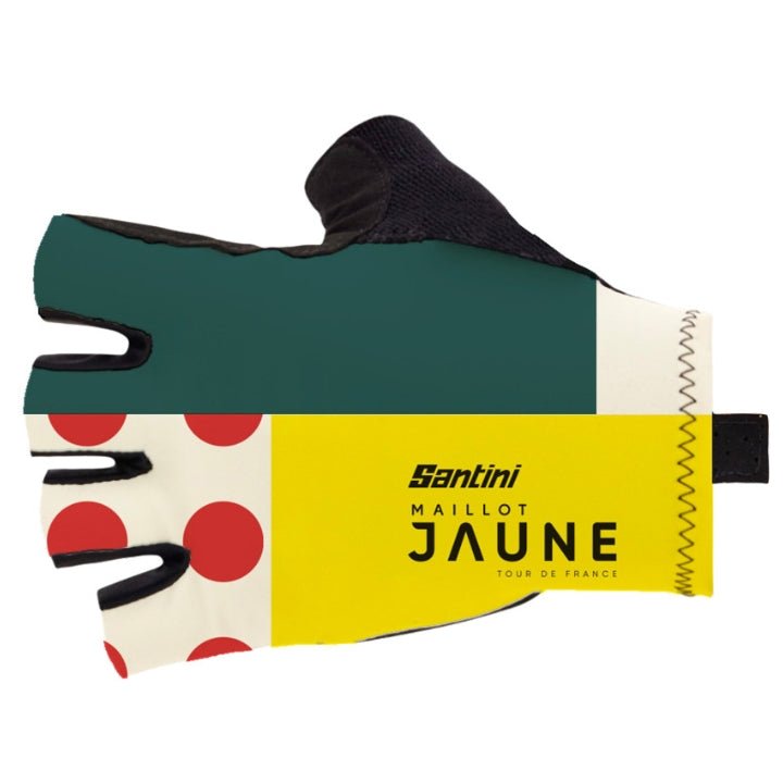 Santini TDF Maillot Jaune Combo Gloves | The Bike Affair