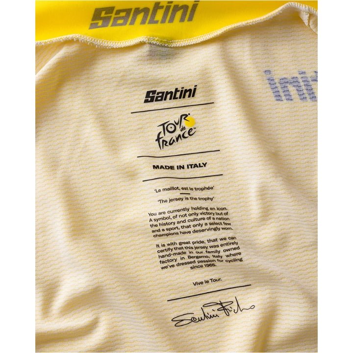 Santini TDF Overall Leader Pro Jersey | The Bike Affair