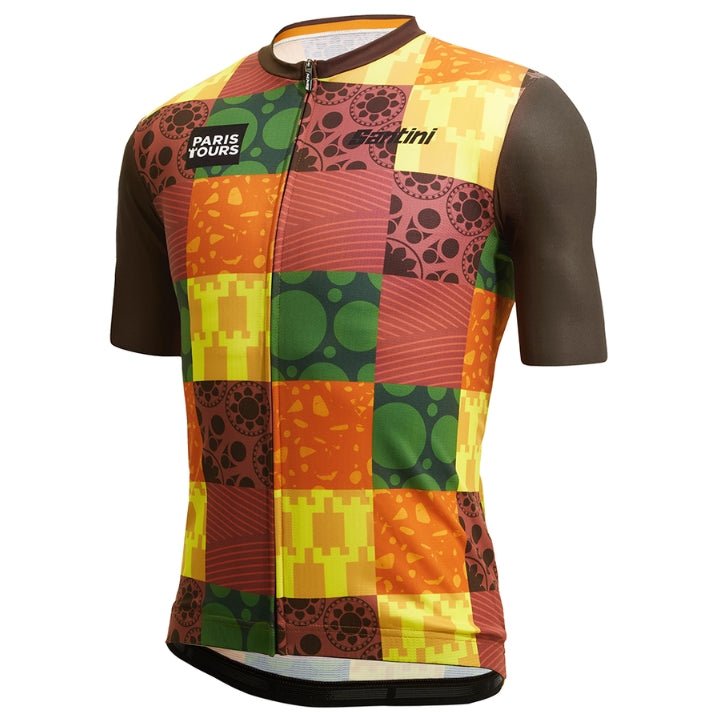 Santini TDF Paris Tours Jersey | The Bike Affair