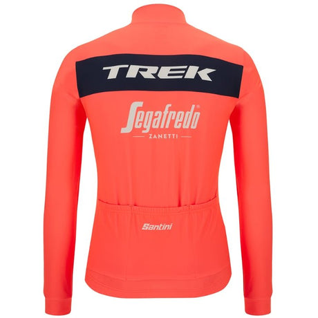 Santini Trek-Segafredo Long Sleeve Jersey | The Bike Affair