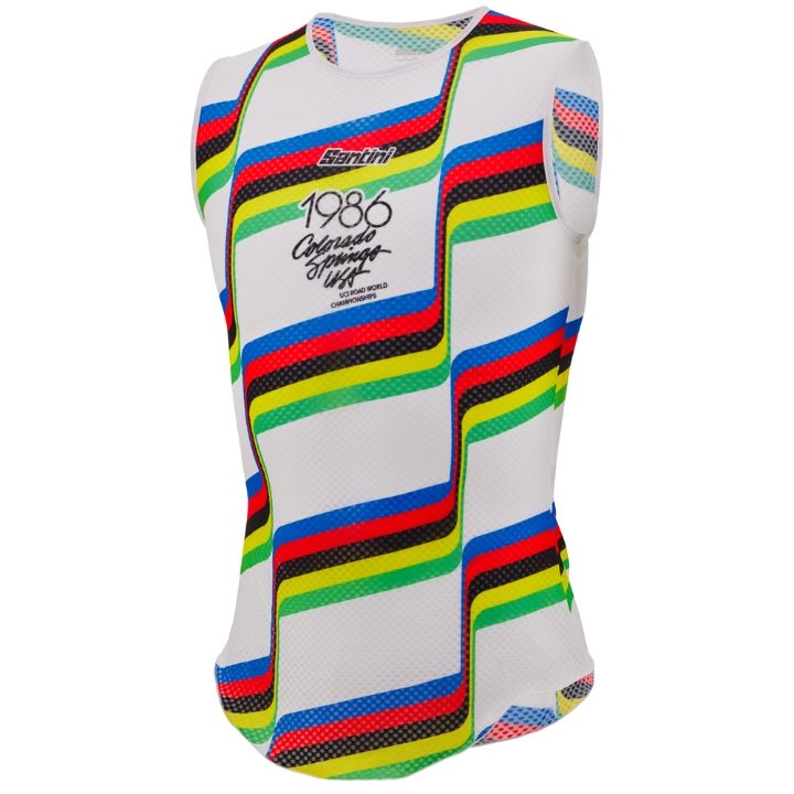 Santini UCI Colorado Springs 1986 Baselayer | The Bike Affair