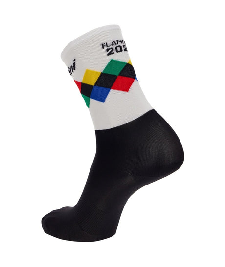 Santini UCI Gravel World Championships Socks | The Bike Affair